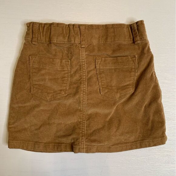 Corduroy Skirt (Camel Color) - 3T - Picture 2 of 3